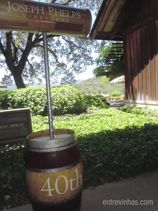 Napa Valley wine tasting Joseph Phelps vineyards