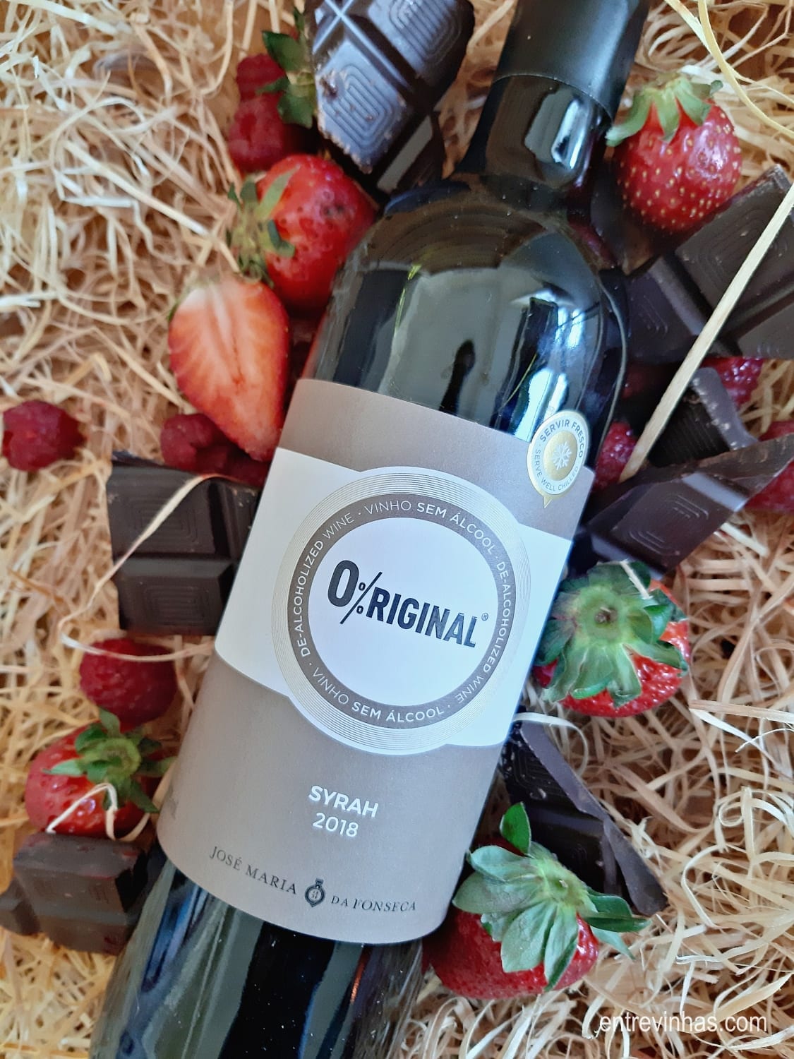 Vinho tinto sem álcool josé maria da fonseca
